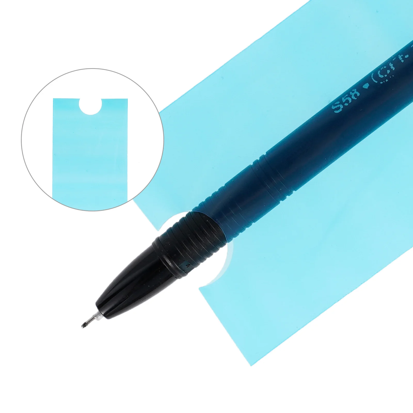 

200 Pcs Tattoo Pen Sleeve Machine Covers with Grip Disposable Wrap Plastic Protective