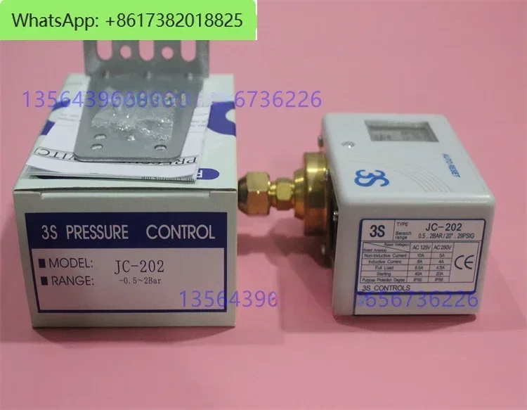 3S JC-245 JC-230 JC-220 JC-215 JC-210 JC-206 3S Pressure Switch