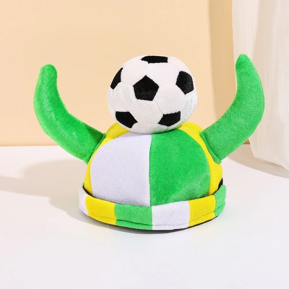 chapeu-de-torcedor-de-futebol-em-material-macio-tamanho-Unico-leve-e-respiravel-bone-de-futebol-com-design-de-chifre-de-boi-costura-duravel