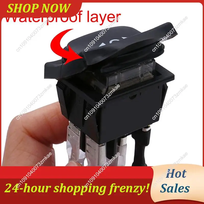 Daily Sale 4X Momentary Polarity Reverse Switch Waterproof Control Motor Actuator 6 Pin 3 Position Rocker Toggle Switch