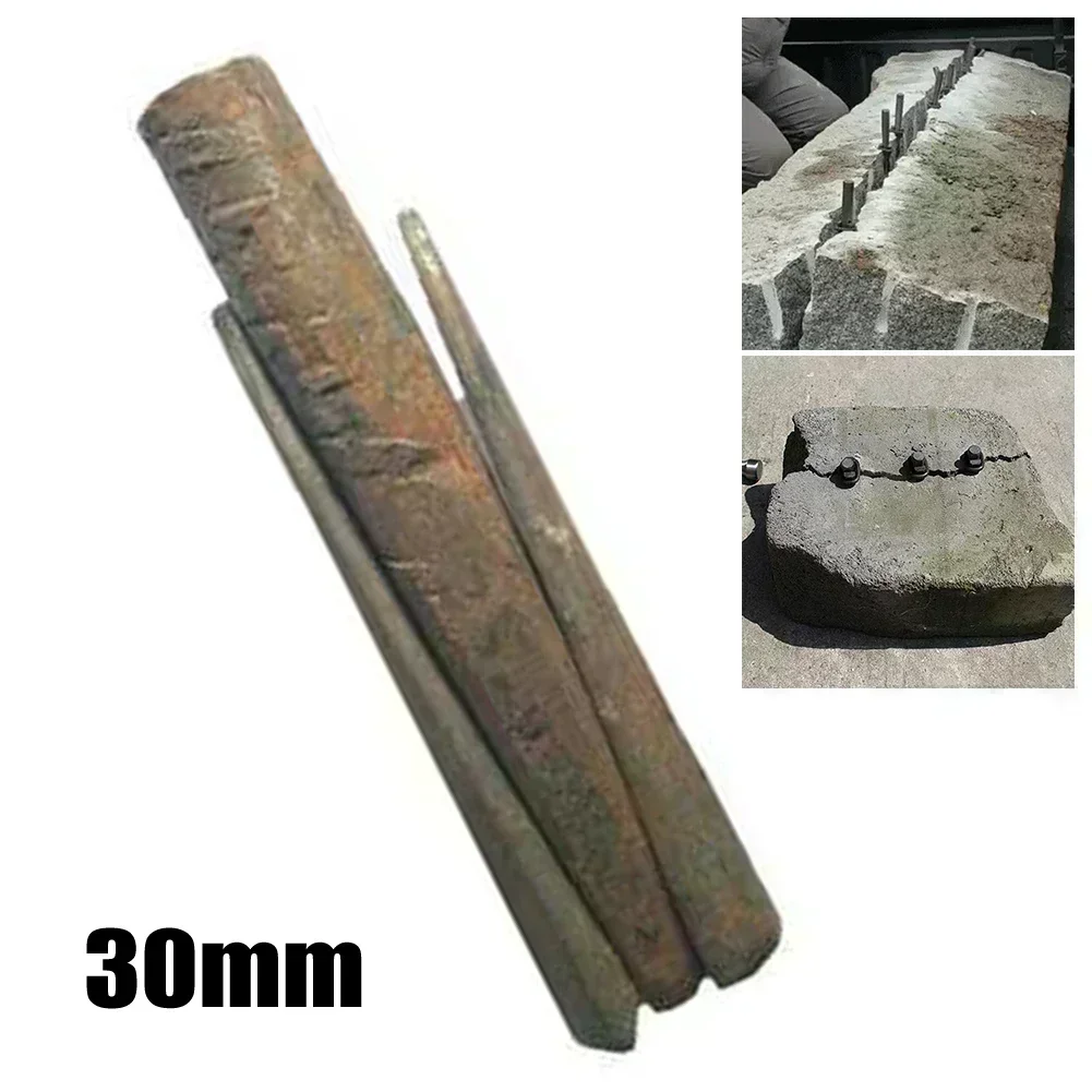 

Tool Rock Stone Splitters Corrugated Steel Bar Rock Splitter Wedges 1pcs Accessories For Stone Concrete Practical