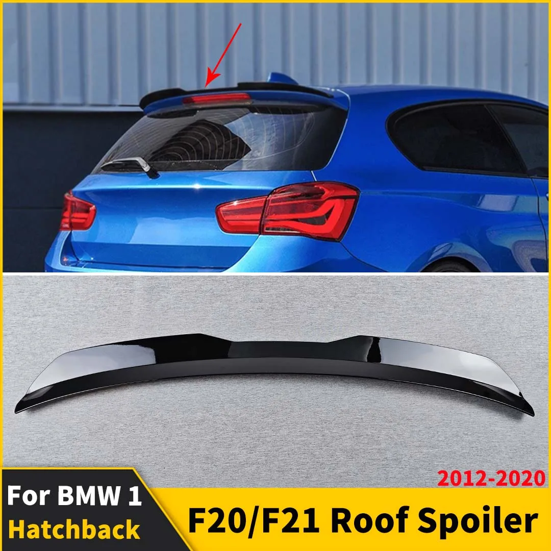 부트 립 리어 트렁크 루프 스포일러 윙 튜닝 액세서리, BMW F20 F21 1 시리즈 해치백 2012-2020 116i 120i 125i 118i M135i 용