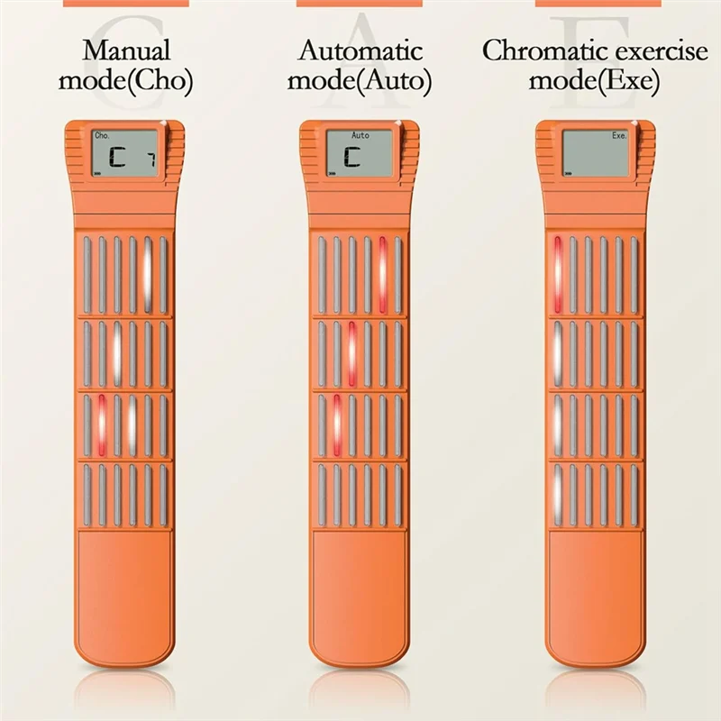 

【Hot Cake】Smart Pocket Guitar, Mini Chord Trainer With Rotatable Screen,For Guitar Beginners, Trainers And Travel