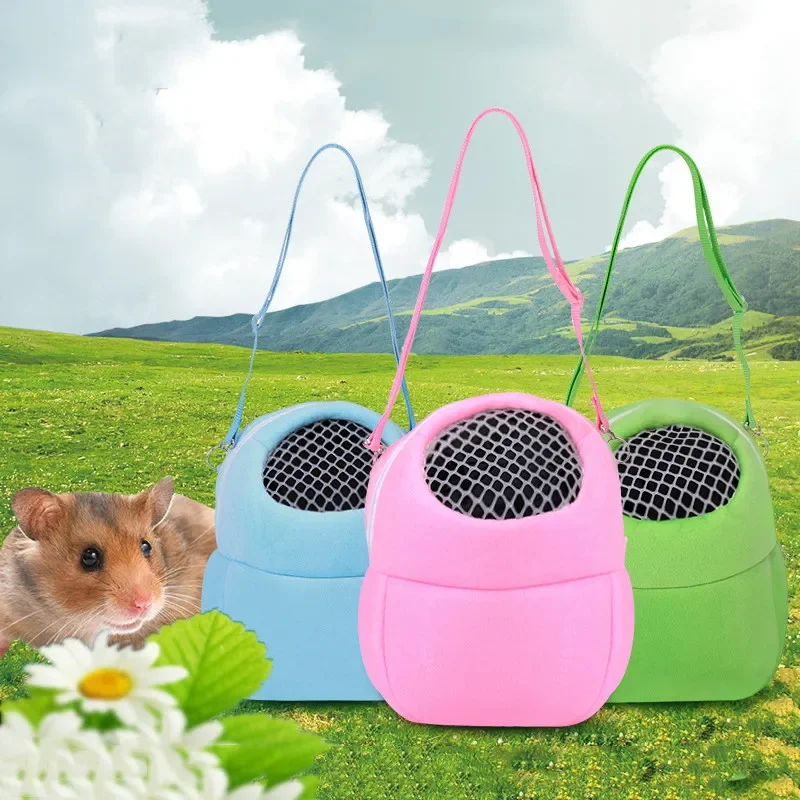 Hamster Carrying Bag Dragon Cat Squirrel Going Out Backpack Guinea Pig Carrying Bag Hedgehog Travel Handbag Pet Outdoor Supplies