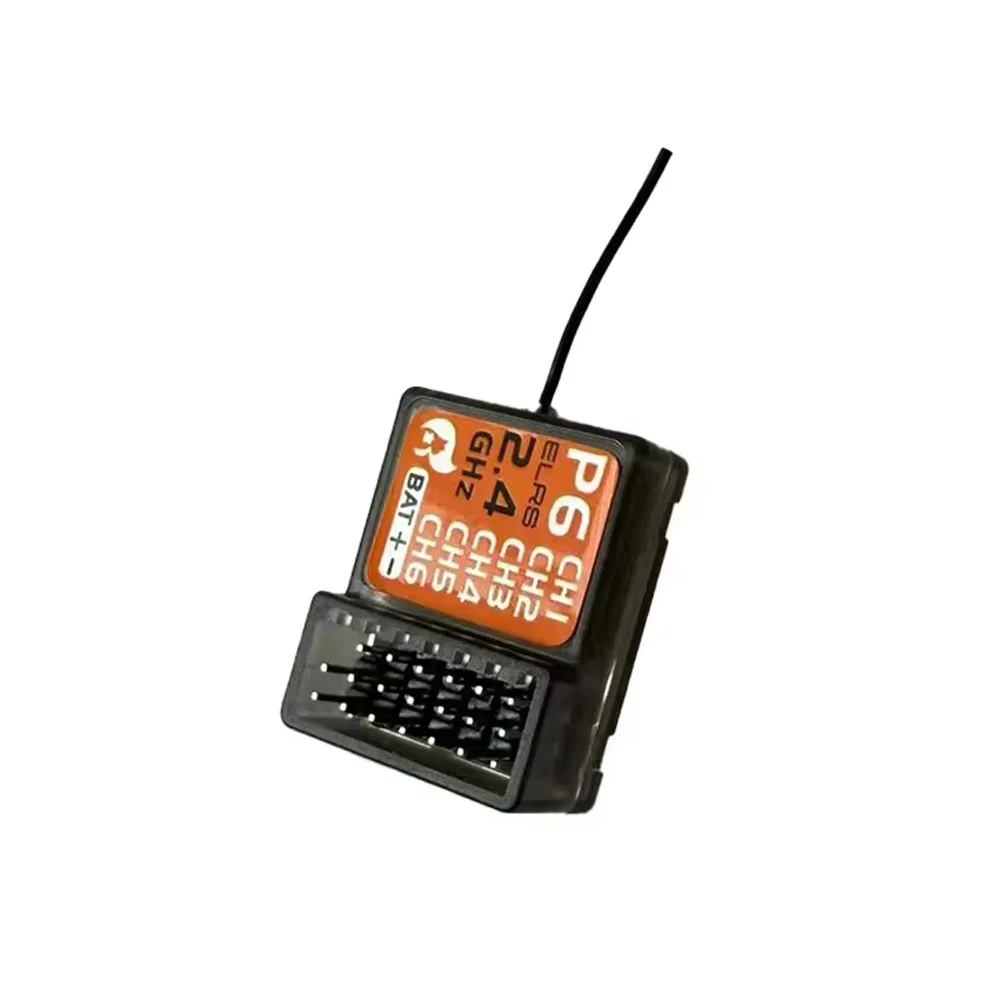 Jumper P6 ELRS 2.4GHz 6CH PWM Receiver for FPV Racing Drones RC Aircraft