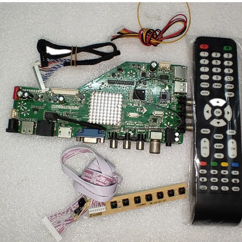 Nowa płyta główna płyta sterownicza MSD338STV5.0 LCD TV jest kompatybilna ze wszystkimi rodzajami dwurdzeniowy LCD 512m + 4g pamięci WiFi — zdjęcie 7