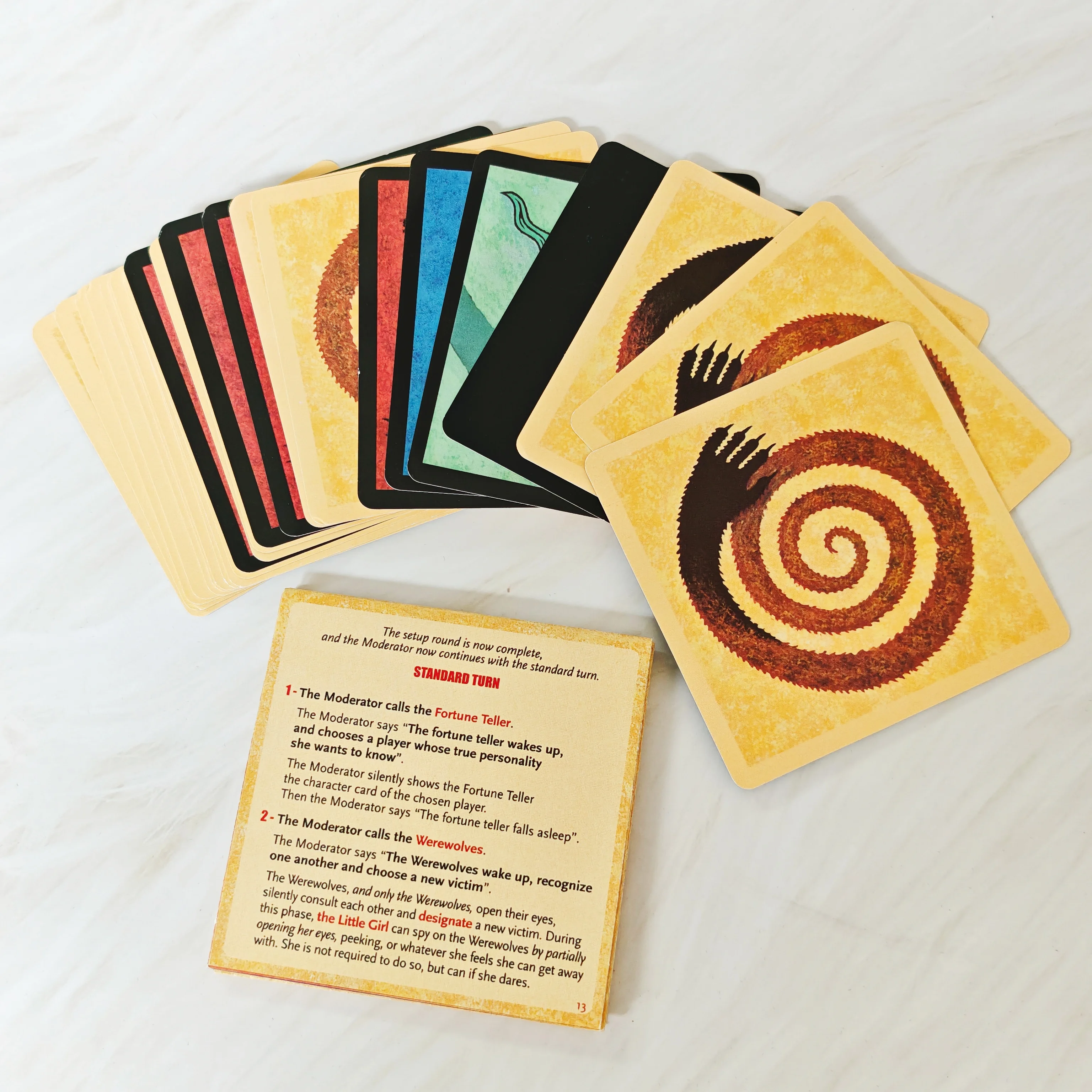 Kurtadam Kartları Kağıt Kılavu - Board Game Werewolf incelemesi ve fiyatı