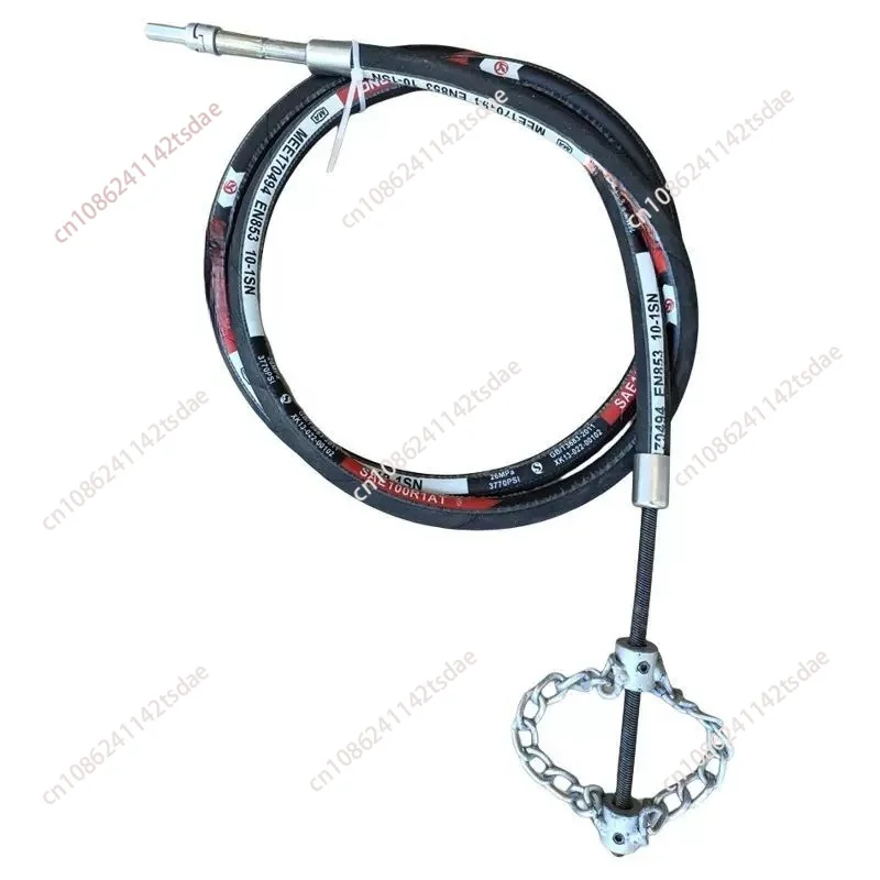 Electric Drain Auger, 10M, Pipe Cleaning Spring Tool, Drill Bit & Rotor, Heavy Duty, Chain Dredger, Hotel Kitchen Sink