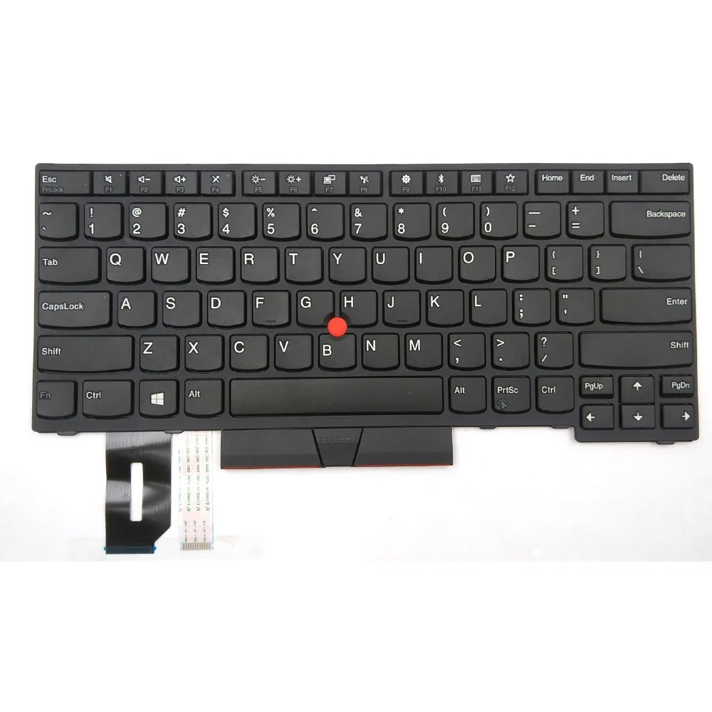 New Keyboard For Lenovo ThinkPad E480 L480 L380 Yoga T480s Series Laptop US Black Without Backlit