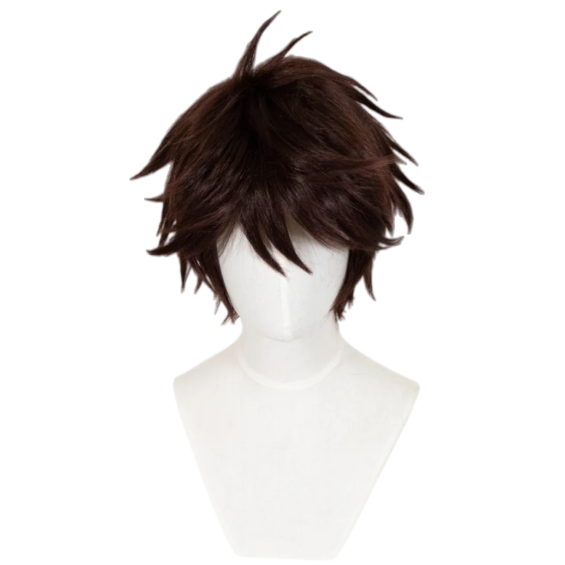 ND Toru Oikawa Cosplay Wig Hairpiece Haikyu Anime Cosplay Hair Wig for Comic Con Coser Costume Theme Party Heat Resistant