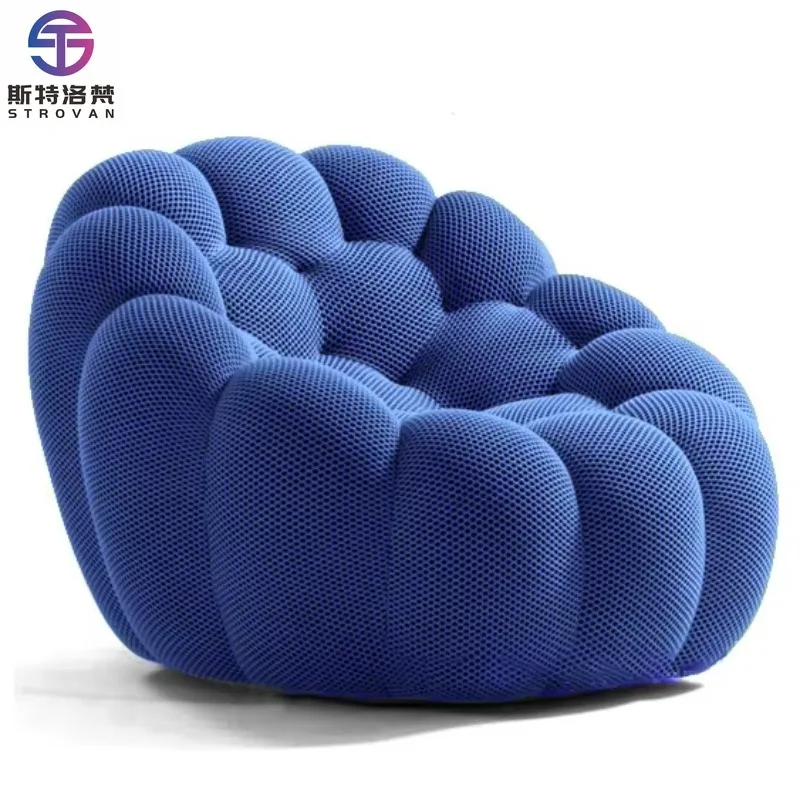 كيس حبوب القهوة الحديثة أريكة استرخاء قابلة للنفخ أريكة مضغوطة أرائك غرفة المعيشة Poltrona a Sacco #1
