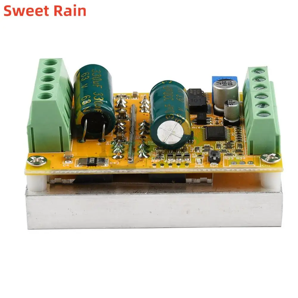 DC6.5-50V 380W BLDC Three Phase DC Brushless Motor Controller PWM Without Hall Sensor Hall Motor Control Driver Board Dropship