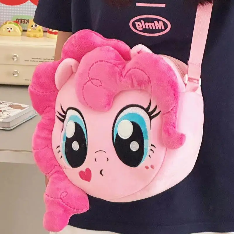 My Little Pony Animation Peripheral Children Cartoon Backpack Pinkamena Diane Pie Large Capacity Makeup Student Storage Bag