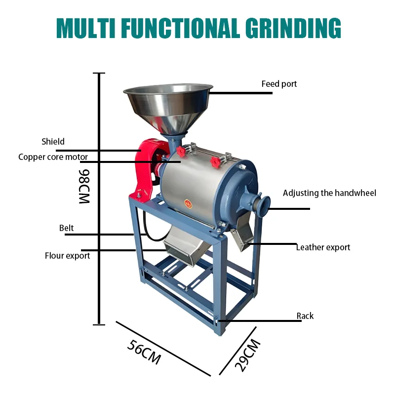Automatic corn corn crusher/corn flour production line/milling equipment machine