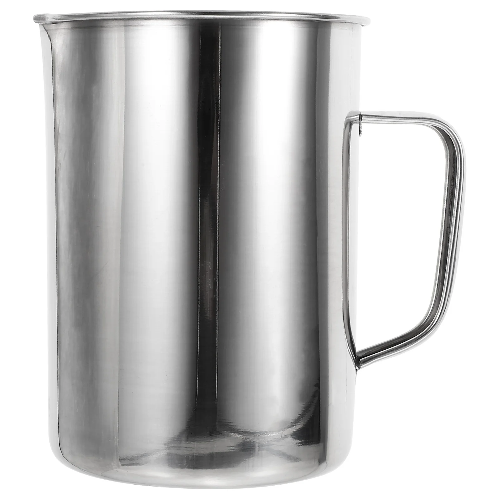 

Laboratory Stainless Steel Measuring Cup 1000ml Smooth Burr Free Safe Durable Scale Measuring Tool for Research