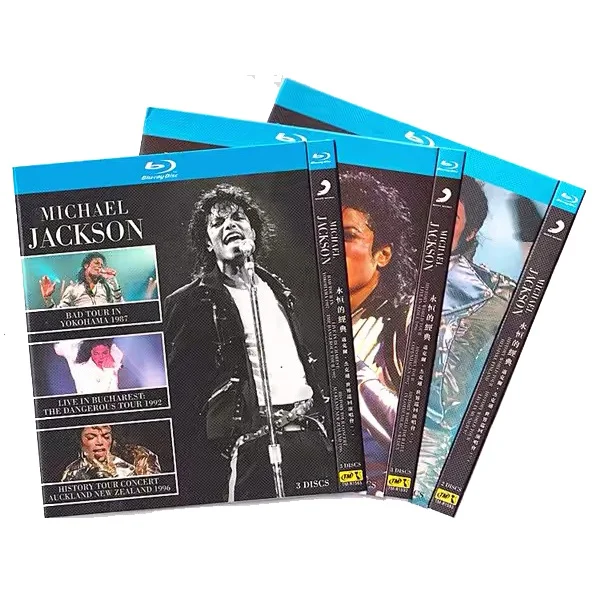 Blu-ray Disc Michael Jackson Classic Concert 8-Disc Box Set Music