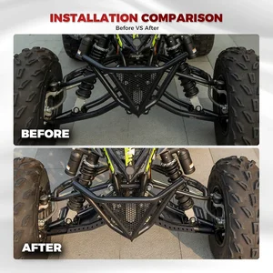 KEMIMOTO ATV A-Braço Protetor de Capa de Guarda, Compatível com Yamaha Raptor 700, 700R, 2006-24, Kawasaki KFX400, Honda TRX400EX 10 principais vendas quadro de ferro aro 26 - №9