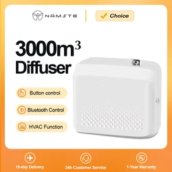 NAMSTE-difusor de Aroma de 3000m ³ para habitación grande, difusor de aceite esencial, aire fresco para el hogar, montaje en pared HVAC para Hotel, centro comercial, Club, 800ML