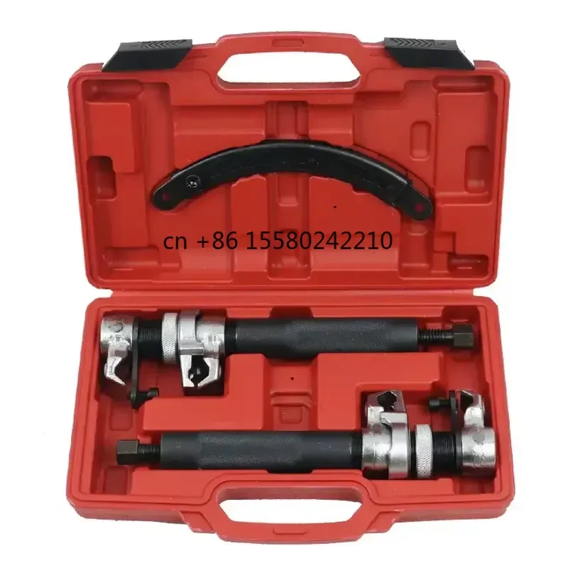2026 hot Heavy Coil Spring Compressor Strut Remover Installer Tool Automotive Kit with Safety Jaws for Car Suspension