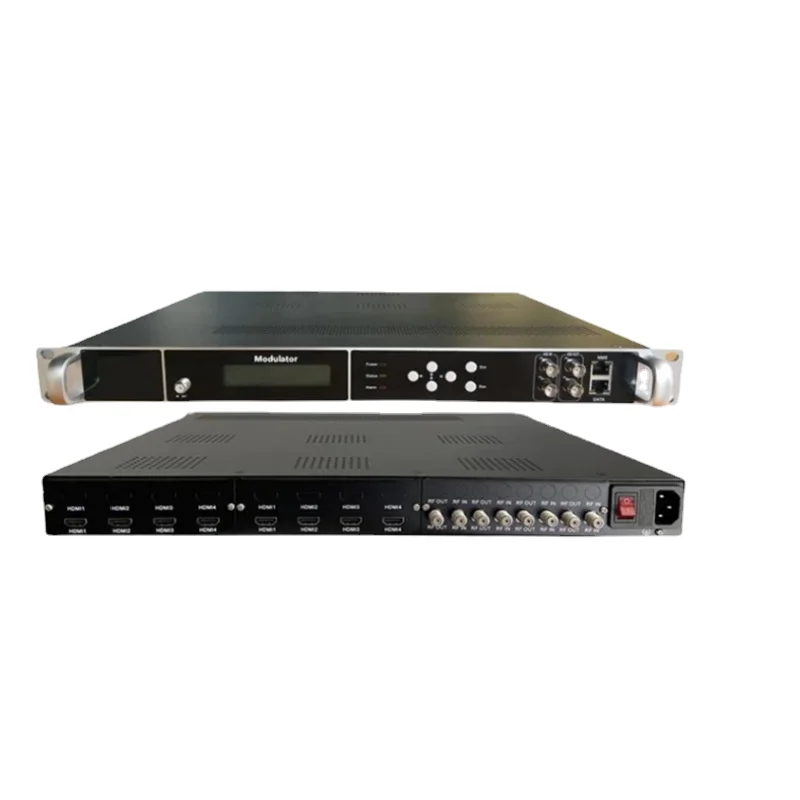 8 Hd Channels +16 FTA DVB-S2 tuner to 16 DVB-T Option For Low Cost Catv Header Include H.264 Encoder