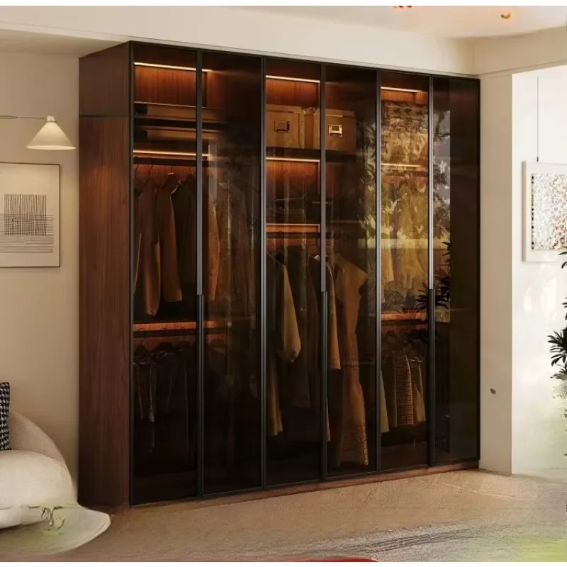 North American Oak ENF Grade Household Medieval Glass Door New Large Wardrobex14