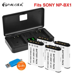 PALO NP-BX1 npbx1 NP bx1 Battery For SONY DSC RX1 RX100 AS100V M3 M2 HX300 HX400 HX50 HX60 GWP88 AS15 ZV1 Log