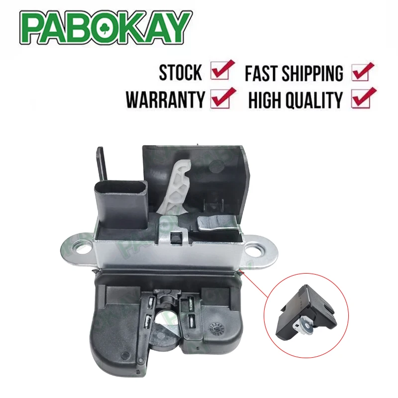 TAILGATE BOOT LOCK LATCH CATCH ACTUATOR FOR VW GOLF MK5 MK6 TOURAN PASSAT P0827505A 1P0827505B 1P0827505C 1P0827505D 5K0827505A