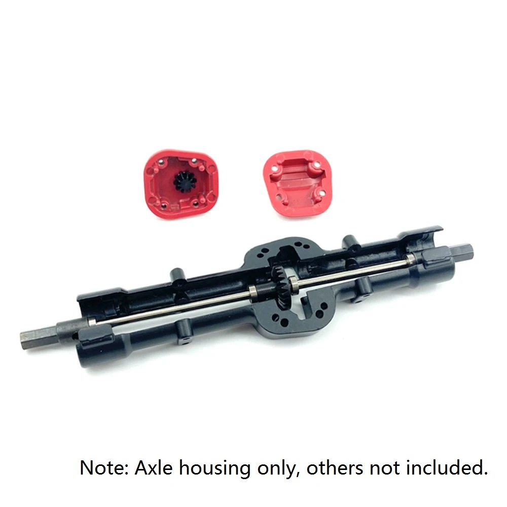 Custodia a ponte per alloggiamento asse anteriore e posteriore in metallo per MN D90 MN99S MN-90 1/12 RC Accessori per parti di aggiornamento per auto, Argento