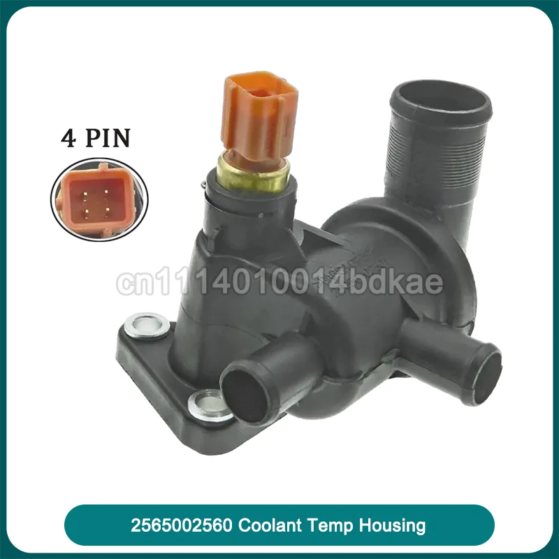 2565002560 25650-02501 Coolant Temperature Control Housing Engine Cooling System Replacement Component Vehicle Auto Accessory