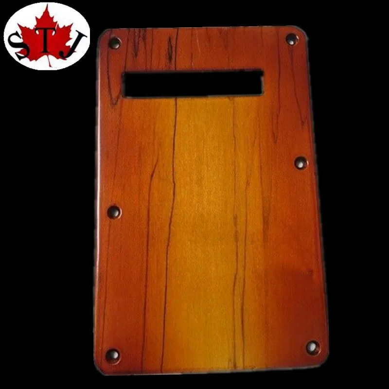Maple wood good HSH Pickguard and Backplate GUITAR brown color Protective guitar