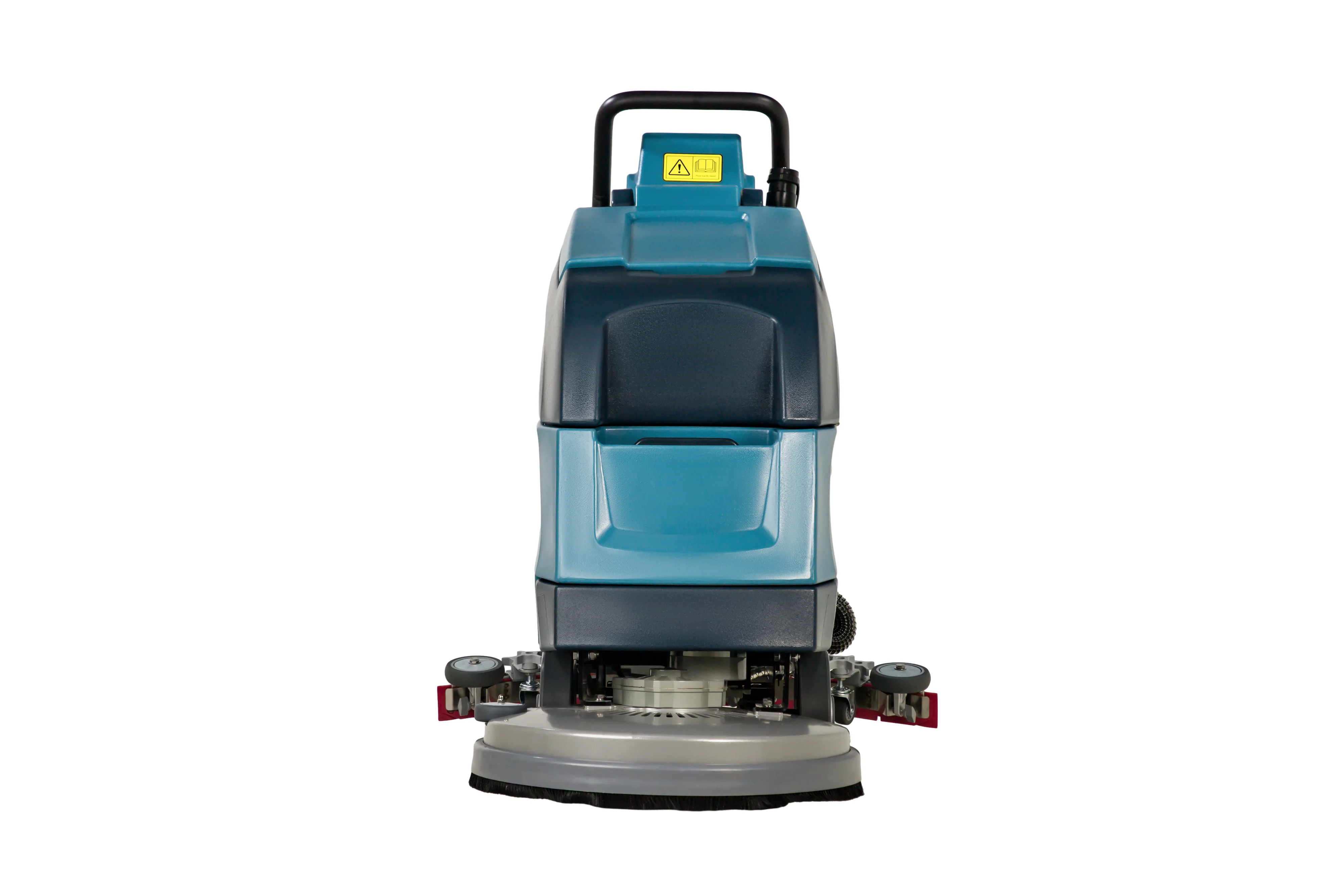 New Efficient Walk-Behind Industrial Floor Scrubber Commercial Scrubber Dryer 750mm Absorption Width Battery-Powered For Factory