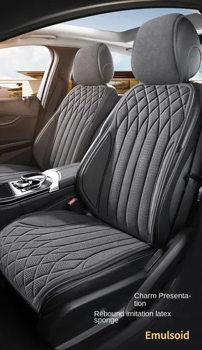 Imagen 2 del producto Funda Universal para asiento de coche, fundas antideslizantes transpirables de lino para las cuatro estaciones, protección para asientos de coche