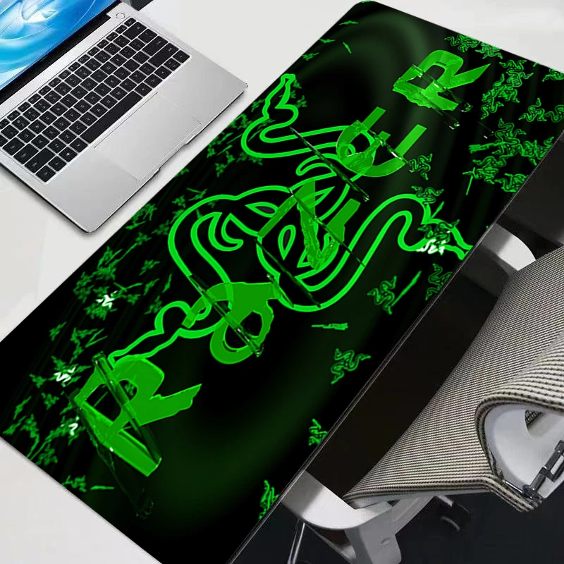 

Razer Mouse Pad Large Keyboard PC Accessories Mousepad HD Extended Pad Pattern Tablet Pad Anti-slip Desk Mat Anime Gaming Mats