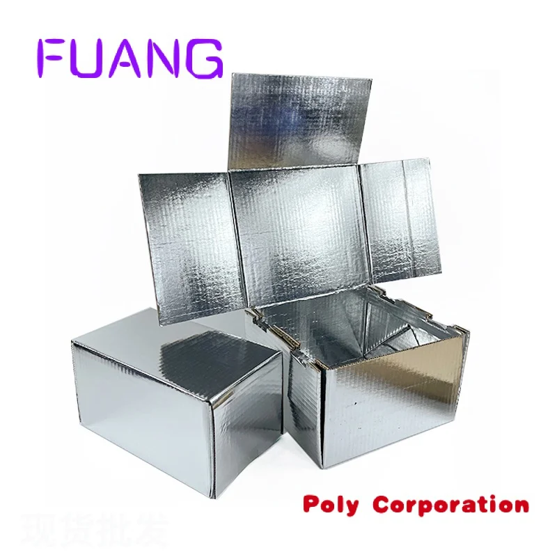 

Custom 2021 hot selling transportation tray thermal insulated box liner for food shipping box