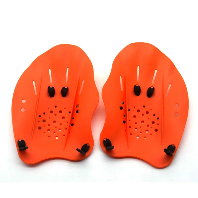 Kids&Adult Water Sport Snorkeling Swimming Paddles Training Swimming Training Tool Hand Webbed Gloves Pad Fins Flippers