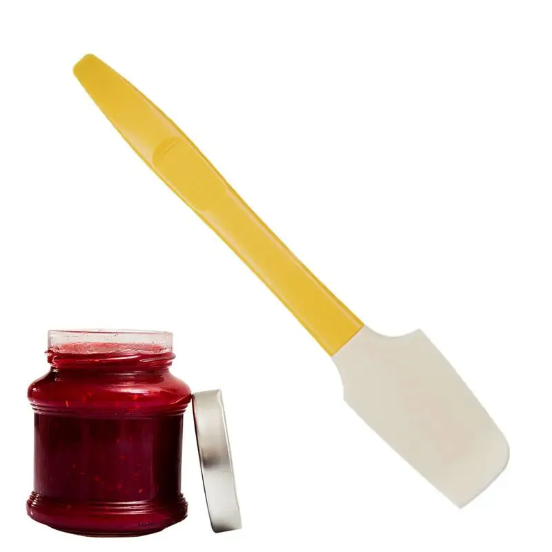 Silicone Stirring Spatula Double Sided Soft Flexible Non Slip Can Opener High Temperature Resistant Multifunctional Baking Tool