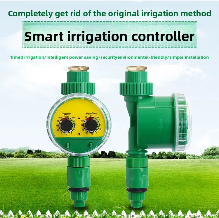 Garden Watering Timer LED Large Screen Display Programmable Watering Irrigation Timer Save Water Water Hose Timer for Household