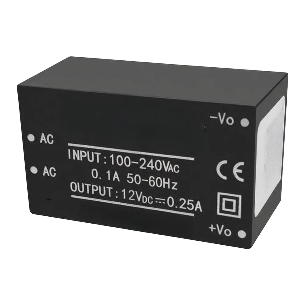 5pcs PM12 AC-DC Isolated Switching Power Supply Module 220V To 12V 250mA For 3W Switching Power Supply Module For Industrial