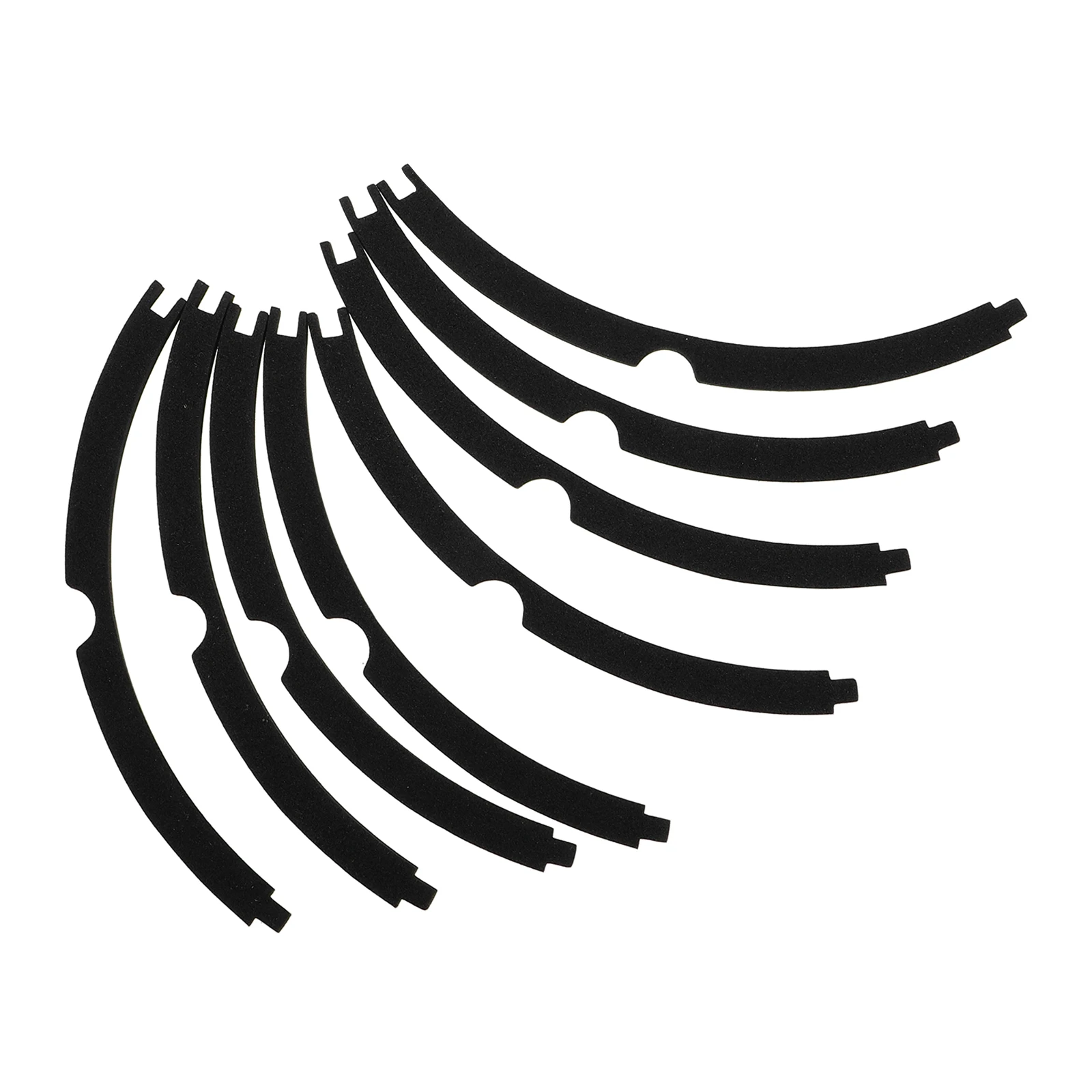

6.5 Inch Speaker Gaskets EVA Sealing Pads Car Audio Upgrade Noise Reduction Speaker Replacement Kits Soundproof Enclosure Repair