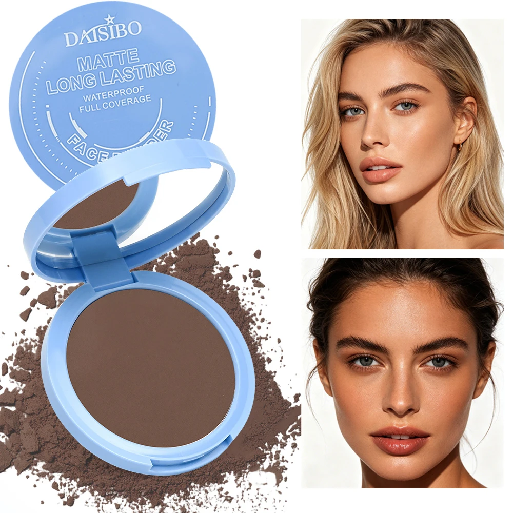 Matte Concealer Setting Powder with Long-Lasting Makeup Effect, Brightening and Skin-Evening Setting Powder