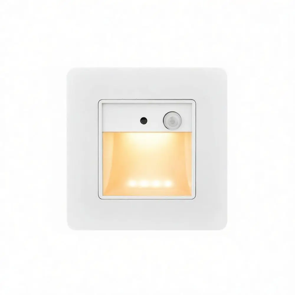 Embedded Motion Sensing Wall Lamp LED Step Light For Home Hallway Staircase Passage Night Decoration Safety Light