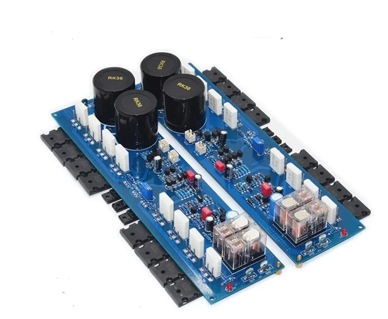 TTC5200 TTA1943 HIFi 500W + 500W Placa amplificadora de áudio doméstico classe AB de alta potência