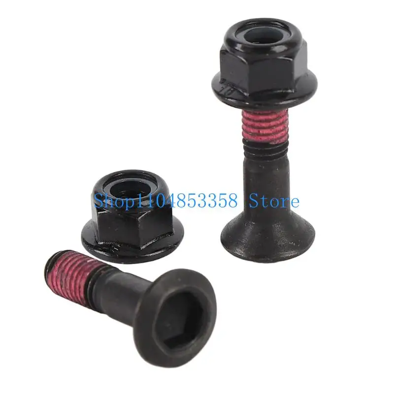 652F حزمة مكونة من 6 مسامير وصواميل مسننة مضادة للاهتزاز لضمان راحة القيادة السلسة