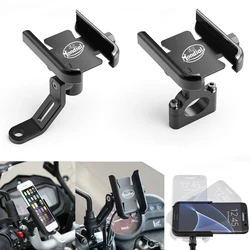 For FB Mondial Flat Track 125 HPS 250 Hipster HPS 300 Pagani 1948 Sport Classic SMT SMX Motorcycle Handlebar Mobile Phone Holder