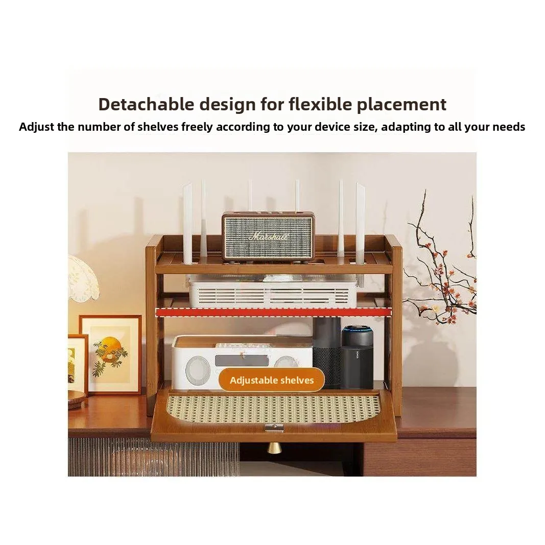 

Cable Organizer Box Router TV Box Desktop Soet Line Optical apult Wire Placement Arrangement Storage elf Home Organizer