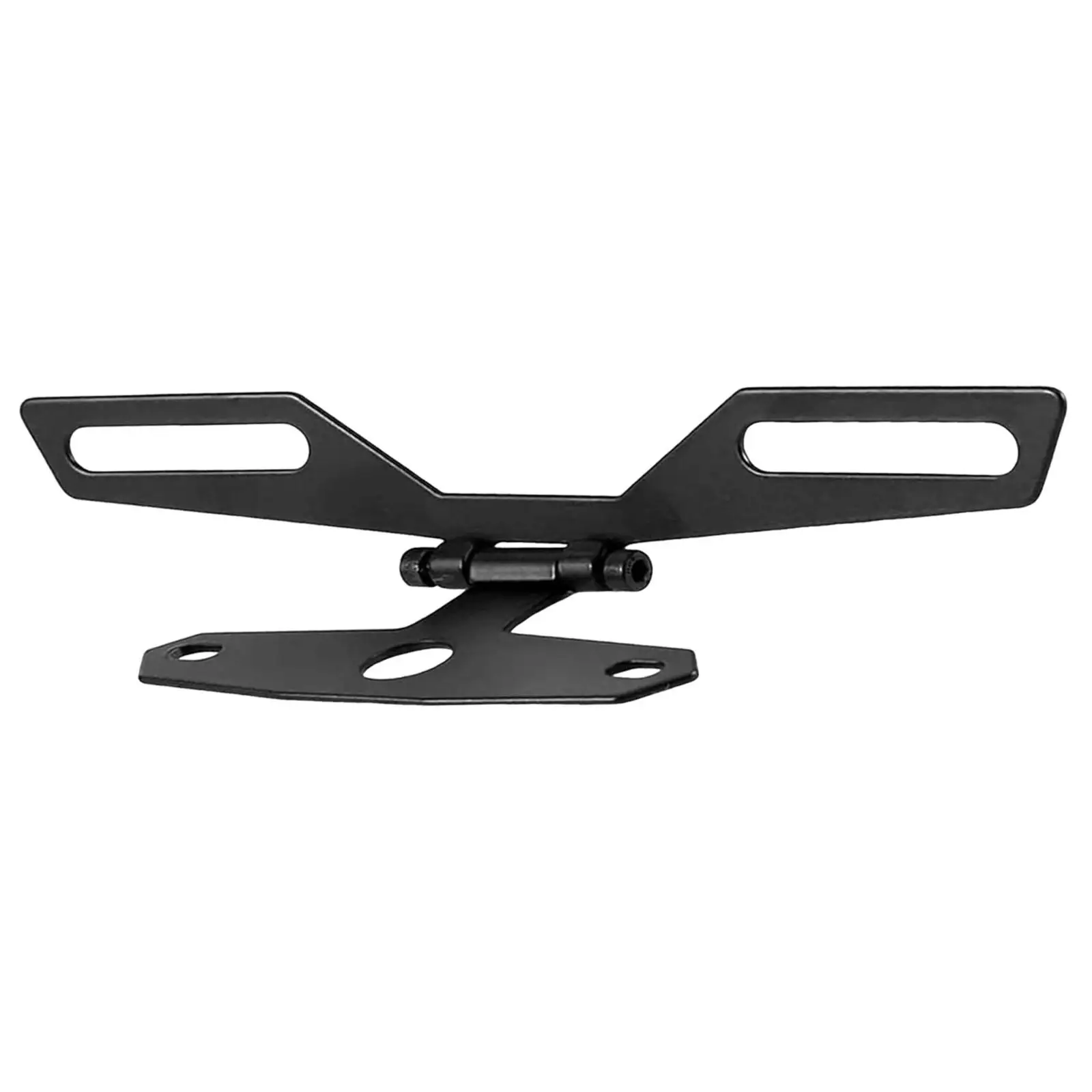 Motorcycle Folding Plate Holder Rear Light Bracket Easy to Install Practical Durability Premium Replace