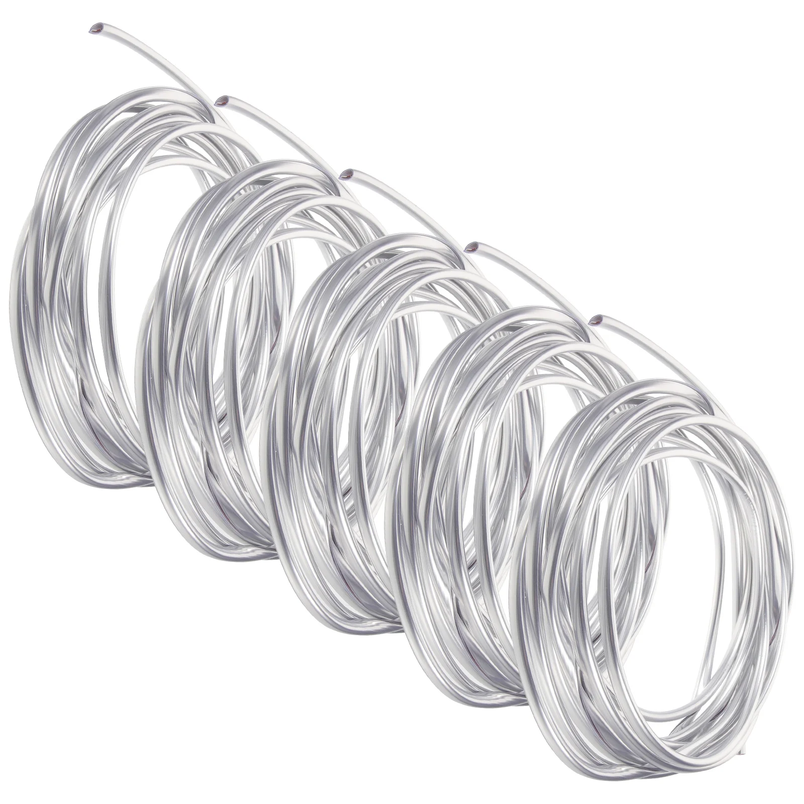 

5 Rolls Automotive Door Entry Guard Edge Guard Strip Auto Door Protective Trim Anti-Collision Seal For Vehicle Pvc Chrome Finish