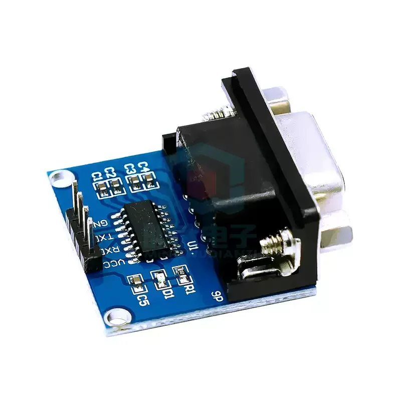 50PCS RS232 to TTL/female serial port to TTL/serial port module/brush board MAX3232 chip