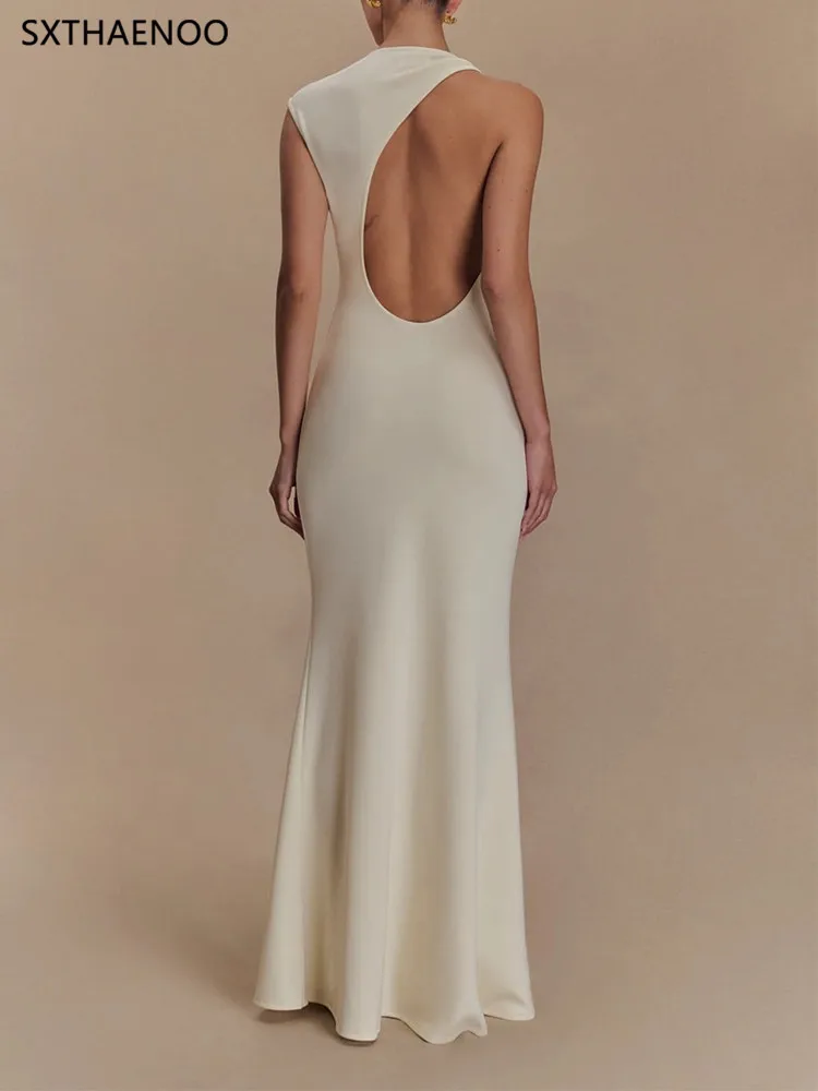 Sxthaenoo vestidos de noite para mujer vestido longo festa de verão femme largos robes longues roupas femininas 2025