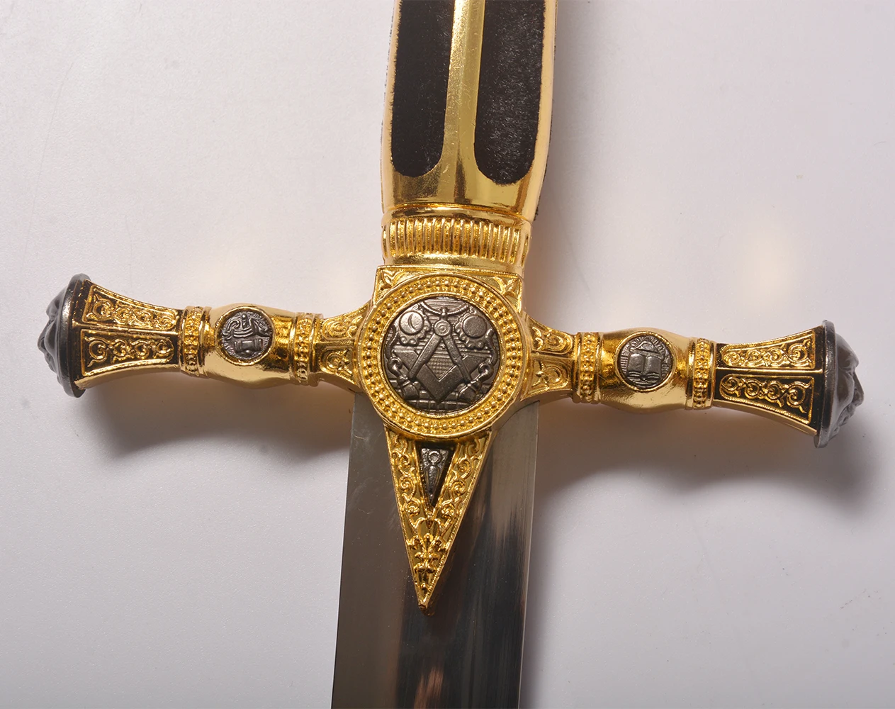 Miecz Króla Salomona z XVIII wieku, 84 cm, ze stali nierdzewnej, miecz Gwiazdy Dawida do kolekcji